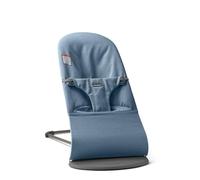 BabyBjörn Bouncer Bliss, Tessuto mélange, Blu