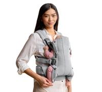 Babybjörn Marsupio Harmony, Tessuto mélange, Grigio chiaro