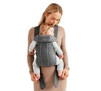 BABYBJÖRN Marsupio Mini, 3D Jersey, Grigio Scuro