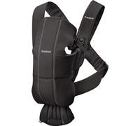 BabyBjörn Marsupio Mini Tessuto, Nero | Per neonati, 0-12 mesi (3,2-8 kg), ergonomico e facile da usare