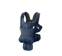 BabyBjörn Marsupio Move - Mesh 3D, Blu navy, Da 0 a 15 mesi, Min 3,2 kg - max 12 kg, 3 possizioni, Ergonomico