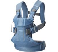 BABYBJÖRN Marsupio One Air, 3D Mesh, Blu Ardesia