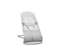 BabyBjörn Sdraietta Balance Soft, Mesh, Argento/Bianco
