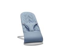 BabyBjörn Sdraietta Bliss, Tessuto, Trapunto a petalo, Blu