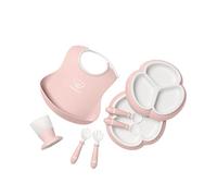 BabyBjörn Set per la cena, 8 pezzi, Rosa chiaro