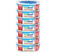 BabyBreeze - Sacchetti di ricarica per pannolini compatibili con Playtex Diaper Genie, 1960 Count (7 set da 1 confezione)