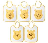 babyCalin - Confezione da 5 bavaglini Winnie Disney - 20x25 cm
