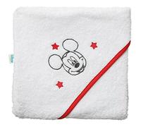 Babycalin DIS303809 Badekap, 80cm x 80cm, Disney Bestickter Mickey, mehrfarbig, 1 Stück