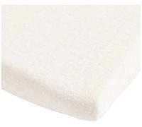 babyCalin Lenzuolo con angoli per culla in cotone, écru, 40 x 80 cm
