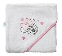 babyCalin - Mantella da bagno Disney Minnie ricamata 80 x 80 cm