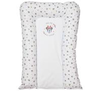 Babycalin - Materassino fasciatoio per bambini, 50 x 70 cm, Minnie Good Morning Disney Baby - Fasciatoio impermeabile in PVC - Materassino fasciatoio 50 x 70 facile da pulire - Materassino fasciatoio