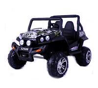 Babycar Auto Elettrica per Bambini 24v 2 posti Polar 4X4 Nuova Versione di Macchine elettriche per Bambini 2 posti 24V con Telecomando - Novita' 2023 (Military)