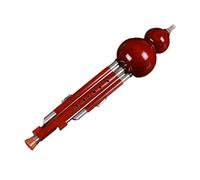 BABYCE Professionale Flauto Hulusi Hulusi Suona Professionalmente Lo Strumento Musicale Nazionale di Hulusi in Do Bemolle E tonalità Si (Color : C Key)