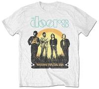 BabyCity The Doors Waiting for The Sun Distressed T-Shirt - Grey S S