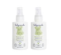 Babycoccole KIT 2 SPRAY PROTEZIONE ZANZARE E INSETTI GREEN, Spray protettivo per Bambini con Olio di Timo, Ingredienti Puri e Naturali, Repellente Dermatologicamente Testato Pelli Sensibili - 2x125 ml