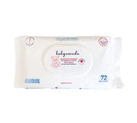 Babycoccole SALVIETTE UMIDIFICATE DETERGENTI per Bambini e Neonati. Emollienti protettive idratanti con Estratti di Fiore di Loto. In tessuto-non tessuto, dermatologicamente testate - 72 Pezzi