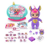 Babycorn Bambolina interattiva Serie 1 Large, 35 cm, di ZURU con luci e suoni, bamboline magiche, sorpresa, spacchettare, bambine, bambole, storia, Unicorn, Nicci