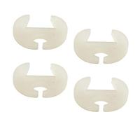 BabyDan, Blocchi di sicurezza per porta, per protezione dita, 4 pz., Bianco (weiß)