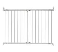 BabyDan FlexiFit, 67-105,5 cm, Cancelletto estensibile e flessibile per scale/cancello per bambini, metallo, bianco, Made in Denmark - (Cancelletto per animali)