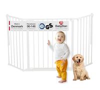 BabyDan Galten M, 90-146 cm, Cancello per Scale/Divisore di Stanza, Bianco, Made in Denmark - Cancelletto per Bambini (Cancelletto per Animali/Cancelletto per Cani/Recinto per Cani)