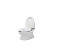 BabyDan - Vasino per bambini con suono di risciacquo, 100% PVC, colore: Bianco/Grigio