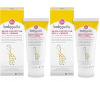 Babygella, Pasta Protettiva per Cambio Pannolino con Complesso Prebiotico, Azione Protettiva e Lenitiva, Confezioni da 100 ml (Confezione da 2)
