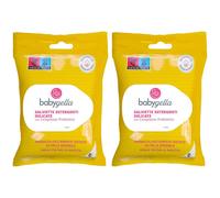 Babygella Salviettine Detergenti Delicate con Complesso Prebiotico 2x1