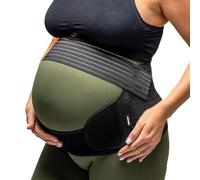 BABYGO 4-1 Cintura di maternità, Sostegno Gravidanza, Supporto Premaman, Fascia per la Pancia di Post Parto - per Dolore alla Schiena, Bacino, Fianchi, Sciatica, Sinfisi Pubica - Nero, M, 38-40