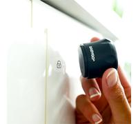 BABYGO Blocca Cassetti per Bambini (10 Serrature + 2 Chiavi + 8 Paraspigoli) Chiusure Sicurezza Bambini ; Chiudi Cassetti Bambini Serratura Magnetica ; Blocca Porta Bambino Nero