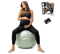 BABYGO Palla per il parto 65 cm, salvia + pompa elettrica UK