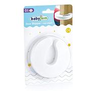BabyJem 1110401 - Fermaporta di sicurezza, 1 pezzo, colore: Bianco