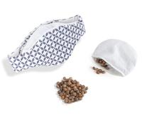 Babyjem Cuscino termico con noccioli di ciliegia, misura regolabile, per bambini, ideale per dolori addominali e gonfiore, cuscino in 100% cotone