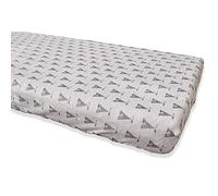 Babyline BACOTEPEE - Lenzuolo in corallino, invernale, ipermorbido, traspirante e ipoallergenico, angoli gommati, regolabile (tepee, culla 60 x 120), unisex