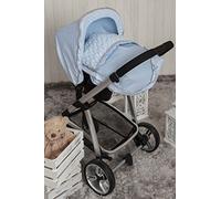 Babyline biscotto Bourbon - Sacco Carriers blu