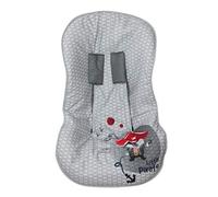 Babyline - Fodera per seggiolino d’auto, gruppo 0/1/2, con copri cinghie piccolo pirata