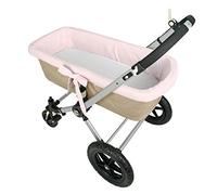 Babyline FUCARO - Fodera per ovetto ipoallergenico e morbido, traspirante, fodera per culla interna 100% fabbricazione spagnola (Rossa Bebè Piqu), colore rosa neonato, 90 x 40 cm