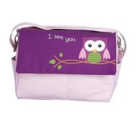 Babyline gufo - Borsa per passeggino, colore: viola