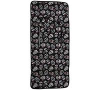 babyline Lovely Skull - materassino per sedia Leggera, Unisex, colore: Nero