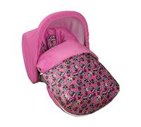 babyline Lovely Skull - sacco gruppo 0, Unisex, colore: Fucsia