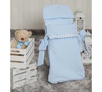 Babyline Sweet - Sacco di 3 usi blu