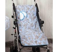 Babyline Toile - Materassino leggero per passeggino, colore: Blu