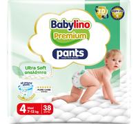 Babylino Premium Pants, Pannolini a mutandina Taglia 4 ULTRA SOFT, Max