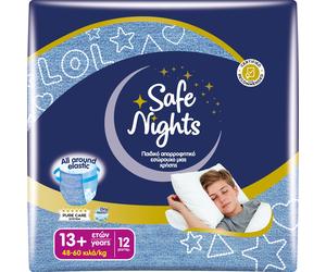 Babylino Safe Nights Boy, Mutandina Assorbente per la Notte per Bambin