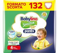 Babylino Sensitive Cotton Soft Pannolini Mutandina Taglia 4, Pants Max