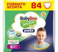 Babylino Sensitive Cotton Soft Pannolini Mutandina Taglia 8, Pants XXL