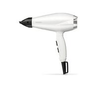 BaByliss Asciugacapelli Made In Italy con Motore professionale AC da 2000W, Phon Capelli,asciugatura ultra-rapida, funzione ionica, leggero, 3 temperature, 2 velocità, concentratore, bianco, 6704WE