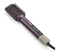 BaByliss Air Power Smooth, Spazzola Lisciare per Capelli Bagnati e Asciutti | Nessun danno da calore, spazzola asciugacapelli, 4 impostazioni di temperatura, ionico spazzola phon, viola, AS6400E