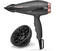 BABYLISS Asciugacapelli Smooth Pro 2100 W Nero, Oro rosa con Diffusore