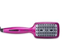 BaByliss HSB100E 3D Liss Brush Spazzola Lisciante, Rivestimento Ceramica, Look naturale anticrespo, Funzione ionica, Fucsia