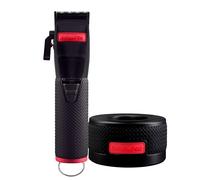 Babyliss Pro 4Artist Boost+ Clipper Matte Black & Red FX8700RBPE + Base Ricarica